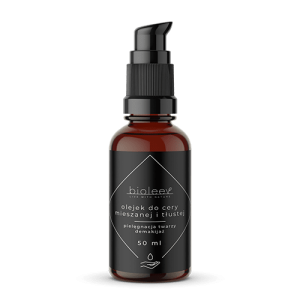 Olejek do cery tłustej i mieszanej - demakijaż i pielęgnacja.