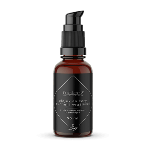 Olejek do cery suchej i wrażliwej - demakijaż i pielęgnacja.